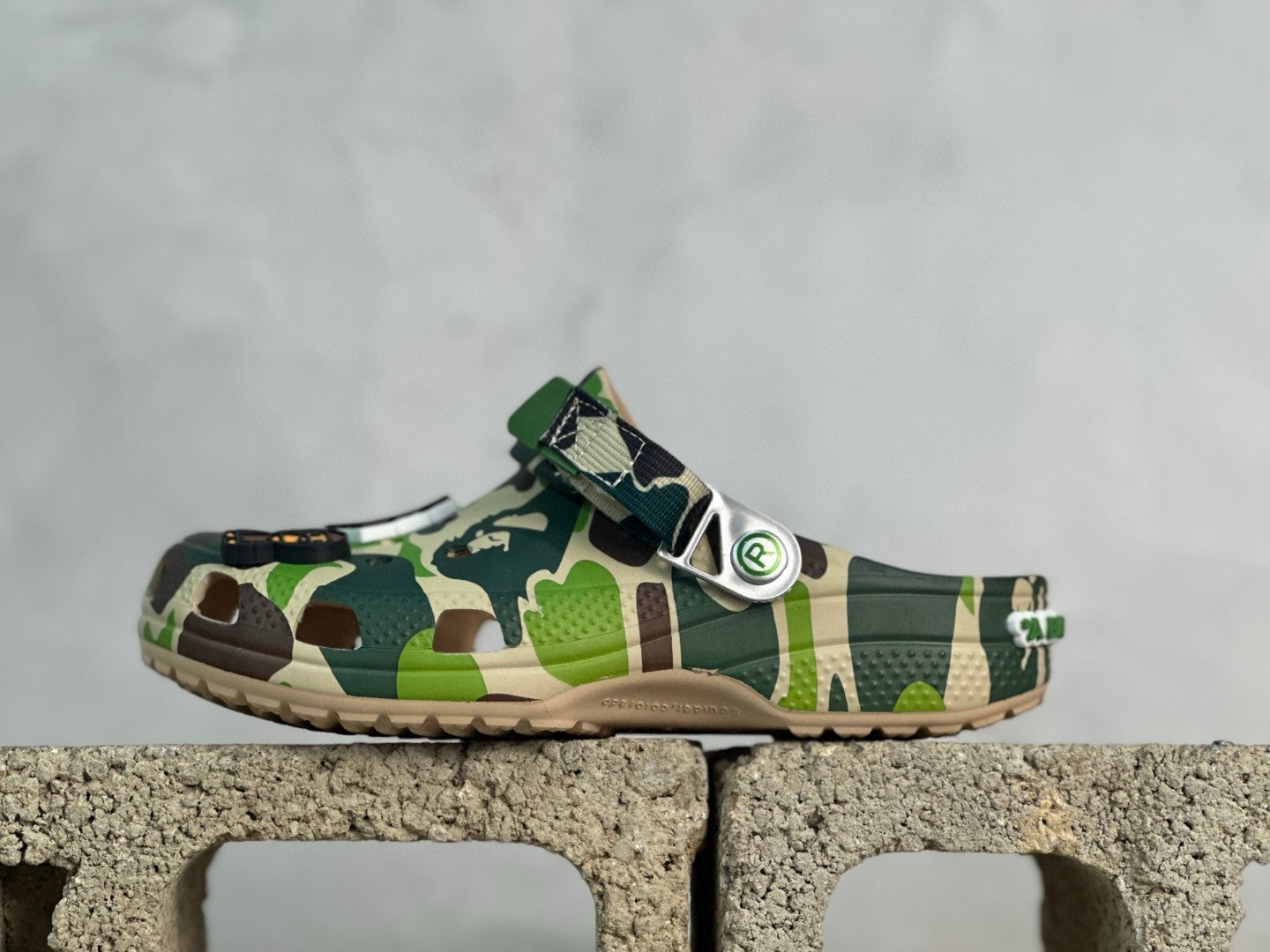Crocs x  BAPE Classic Clog Green