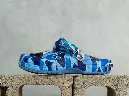 Crocs x  BAPE Classic Clog Blue