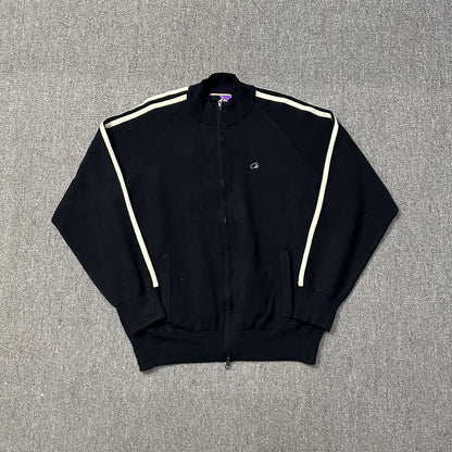 Corteiz Cream Knit Zip Up Fleece