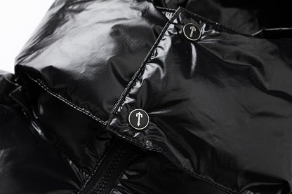 Trapstar Decoded Puffer Jacket Shiny Black