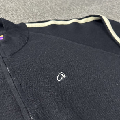 Corteiz Cream Knit Zip Up Fleece