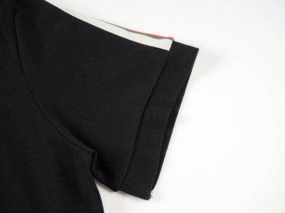 Polo Gucci in Cotone Nero