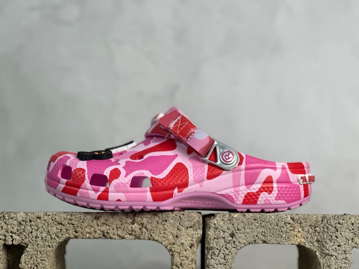 Crocs x  BAPE Classic Clog Pink