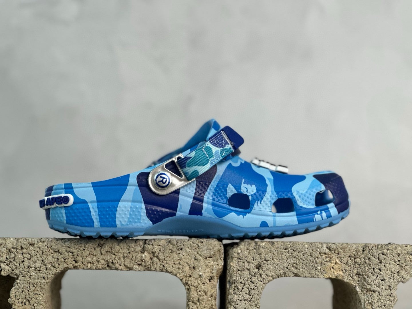 Crocs x  BAPE Classic Clog Blue