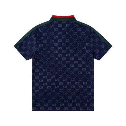 Polo Gucci in Cotone Nero