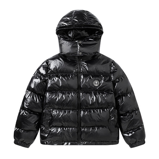 Trapstar Decoded Puffer Jacket Shiny Black