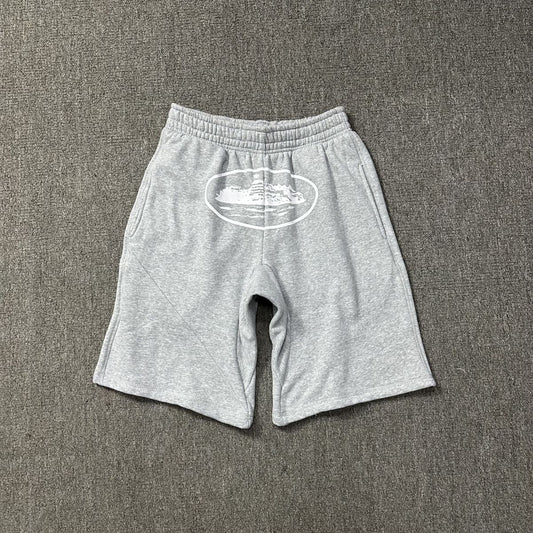 Corteiz Alcatraz Shorts Grey