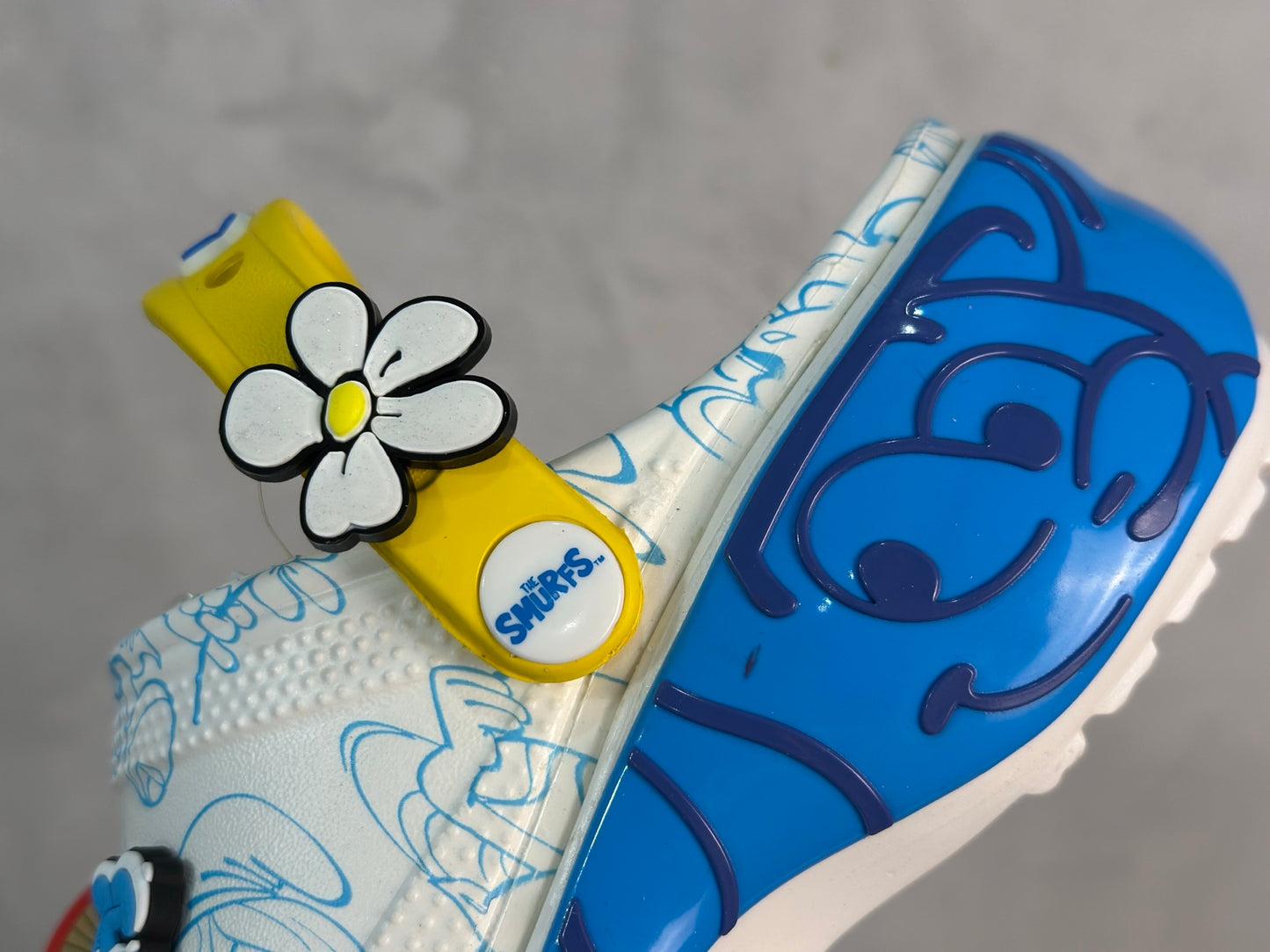 Crocs Smurfs Platform Clog