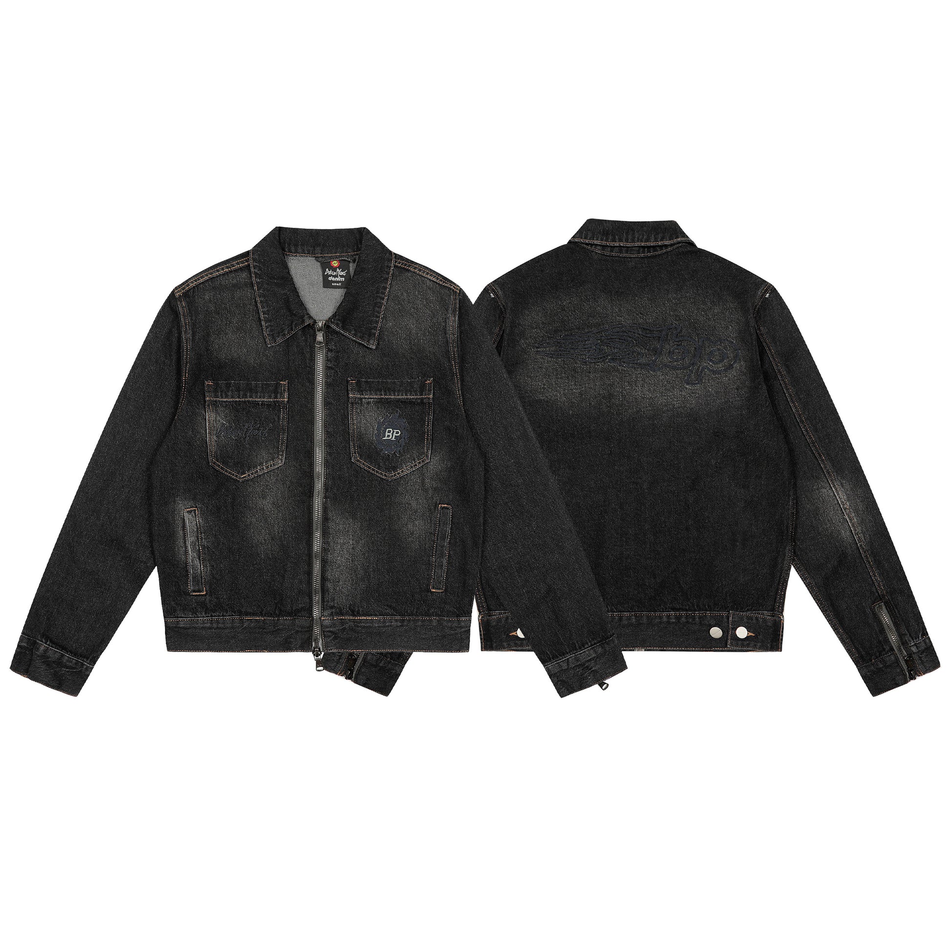 Corteiz Jaqueta Jeans Black