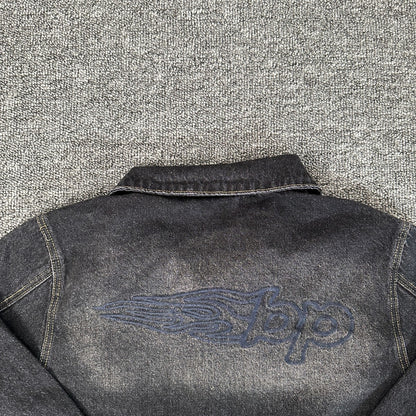 Corteiz Jaqueta Jeans Black