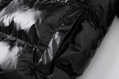 Trapstar Decoded Puffer Jacket Shiny Black