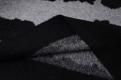 Corteiz Mohair Fuzzy Collar Sweater