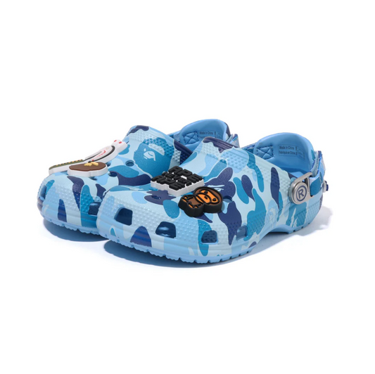 Crocs x  BAPE Classic Clog Blue