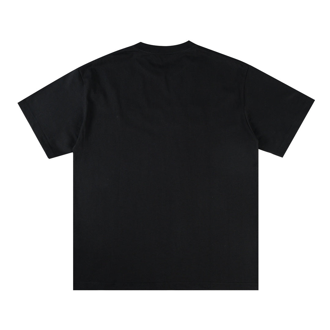 Gucci Cotton jersey T-shirt with embroidery in black