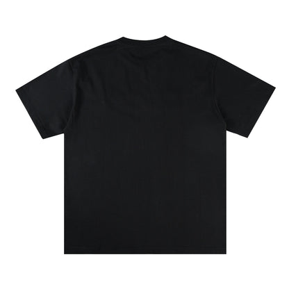 Gucci Cotton jersey T-shirt with embroidery in black