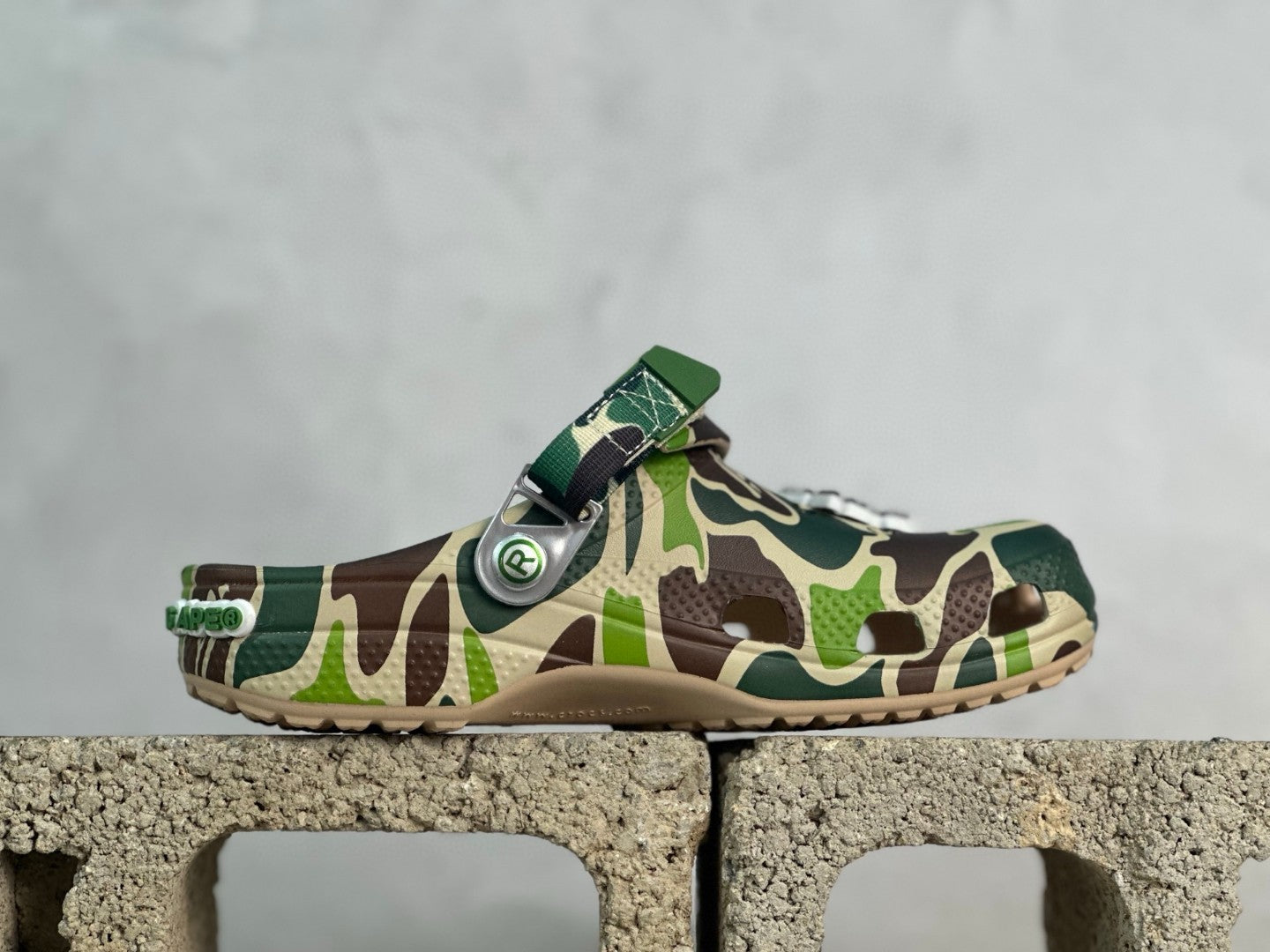 Crocs x  BAPE Classic Clog Green