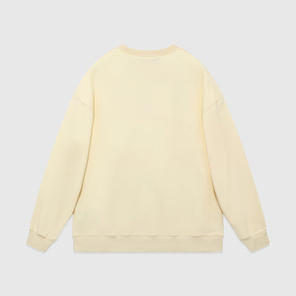 White Cotton With Gucci Blade Print