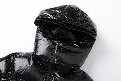Trapstar Decoded Puffer Jacket Shiny Black