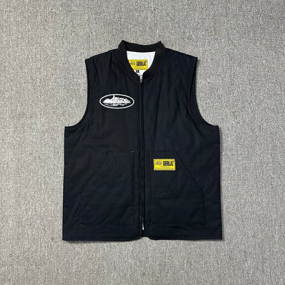 Corteiz CRTZ GUERILLAZ QUILTED VEST