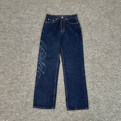 Corteiz Calça Jeans Blue Dark