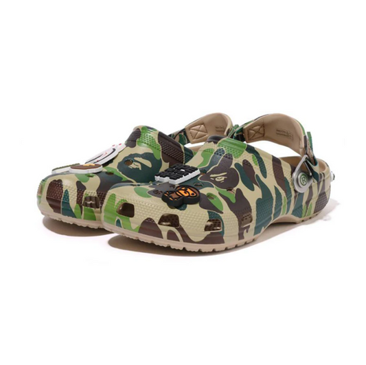 Crocs x  BAPE Classic Clog Green