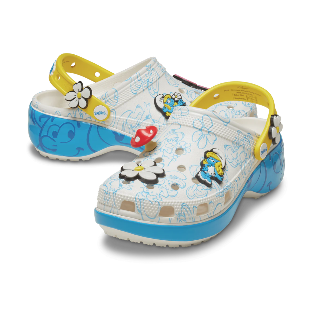 Crocs Smurfs Platform Clog