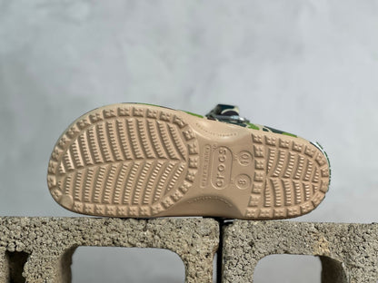 Crocs x  BAPE Classic Clog Green
