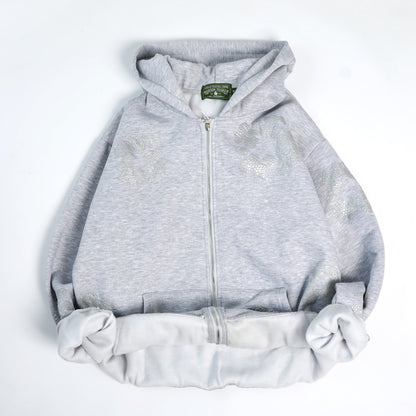 Denim Tears Head Zip-Up Hoodie