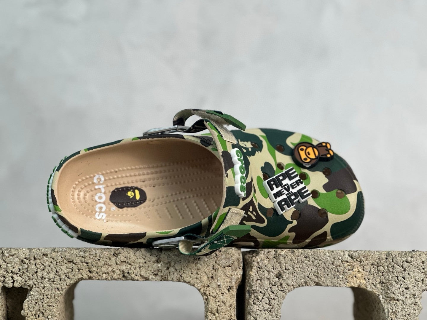 Crocs x  BAPE Classic Clog Green