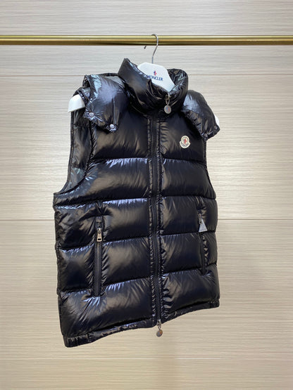 Moncler Shiny Black Puffer