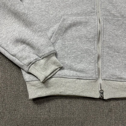 Corteiz HMP Thermal Zip Up Gray Hoodie