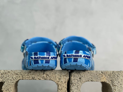 Crocs x  BAPE Classic Clog Blue