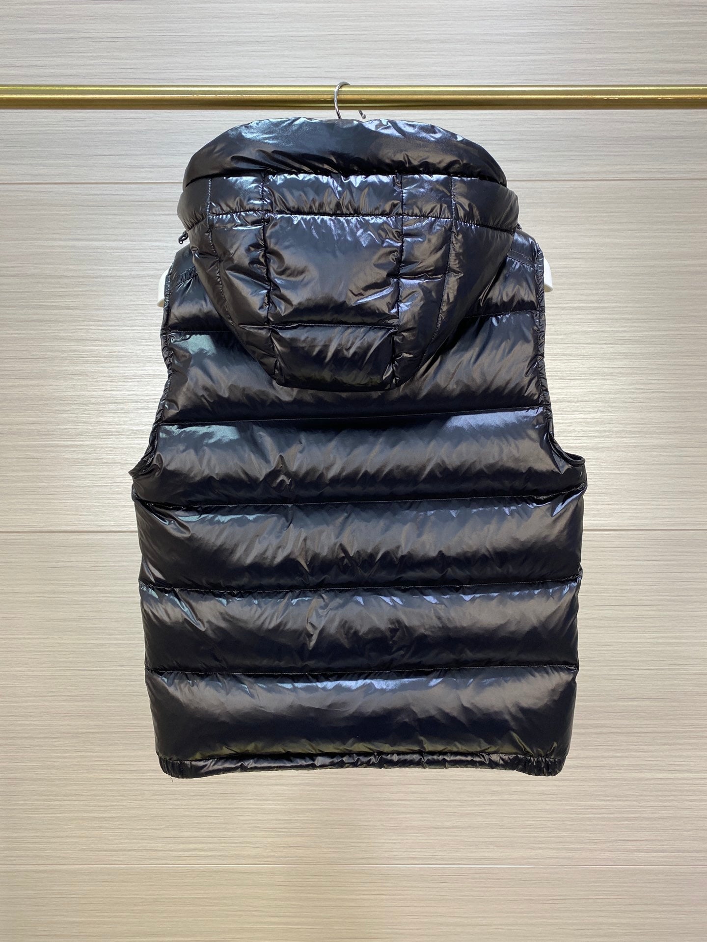 Moncler Shiny Black Puffer
