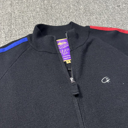 Corteiz Cream Knit Zip Up Fleece