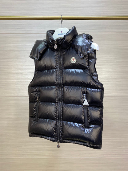 Moncler Shiny Black Puffer