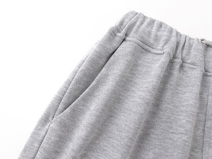Trapstar Chenille Short Set Grey/Blue