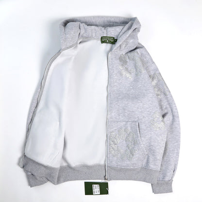 Denim Tears Head Zip-Up Hoodie